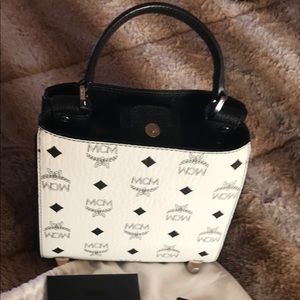 Authentic MCM Small visetos shoulder purse